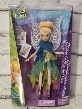 Disney Fairies Tinker Bell Pixie Party Doll NIB Jakks Pacific